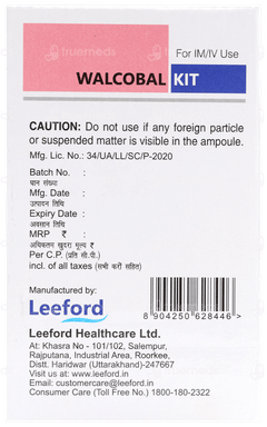 Walcobal Kit Injection 1